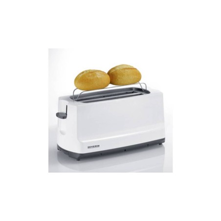 SEVERIN START AT 2234 Brødrister 1400W - Elegant Hvidgr. til Perfekt Ristet Brød hver gang!