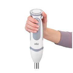 Braun Multiquick 5 Vario MQ 5220 WH Stavblender - 1kW Hvidgr. | Effektiv, Alsidig & Stilren køkkenhjælp!