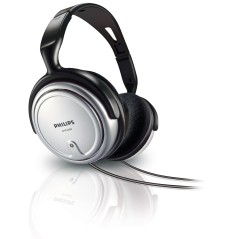 Philips SHP2500 Kabling Hovedtelefoner Sort Sølv