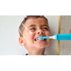 Philips Sonicare For Kids HX6034 Ekstra Tandbørstehoved - 4 Bl Hvid | Effektiv Rengøring og Tandpleje til Børn!