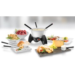 UNOLD Fonduegryde i Rustfrit Stål - Perfekt til Uforglemmelige Madoplevelser!