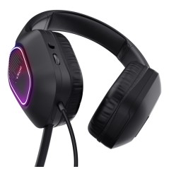 Køb Trust Gxt416 Zirox LED Headset - Black | Lydeffekt & Komfort i Fokus!