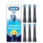 Oral-B iO Ultimate Clean Børstehoveder Sort, 6 stk.