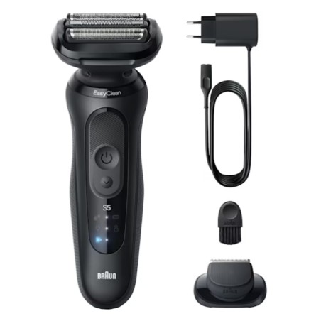 Braun Series 5 52-N1200S Barbermaskine Sort - Effektiv, Præcis og Innovativ Barbering