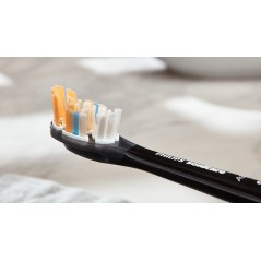 Philips Sonicare A3 Premium All-in-One HX9092 - Ekstra Tandbørstehoveder i Sort | Optimal Rengøring & Friskere Mund!