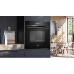 Siemens iQ700 Sort Kombinationsovn 67L - Elegant, Effektiv & Innovativ Madlavning | Varenummer: 4242003902240