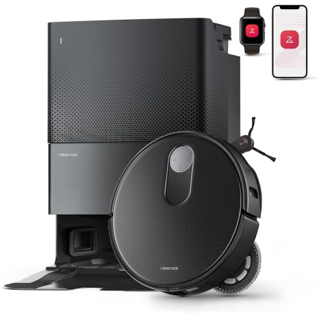Roborock Qrevo Slim Sort - Den Perfekte Støvsuger til Effektiv Rengøring | Varenummer: 6970995780154