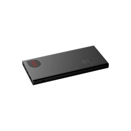 Køb Baseus Powerbank 10000mAh Sort - Effektiv, Bærbar og Holdbar Energiløsning!