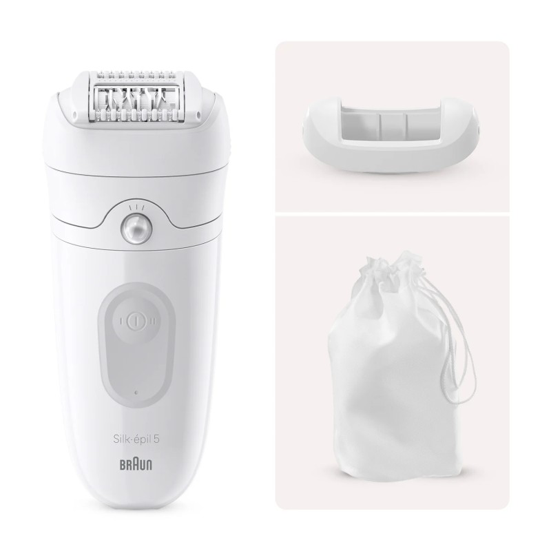 Braun Silk-épil 5 SE5-011 Epilator Hvid Braun Silk-épil 5 SE5-011 Epilator Hvid