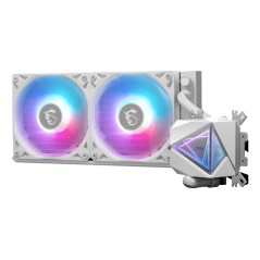 MSI MAG CORELIQUID I240 Vandkøler 1-pack - Hvid 120 mm | Optimal Køling & Stilfuldt Design