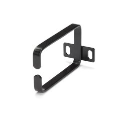 StarTech.com 1U Vertical 2.2 x 3.9in Server Rack Cable Management D-Ring Hook w/ Flexible Opening - Network Rack-Mount Cord Org