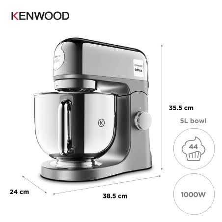Kenwood kMix Special Edition Køkkenmaskine 5l 1000W Krom