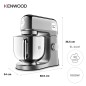 Kenwood kMix Special Edition Køkkenmaskine 5l 1000W Krom