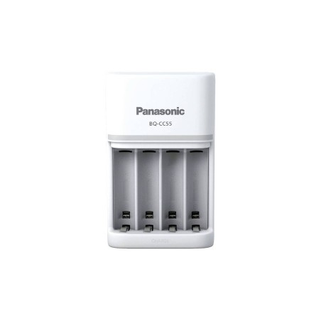 Panasonic Eneloop Smart Quick Batterioplader - Hurtig, Effektiv og Pålidelig Opladning til Dine Eneloop Batterier 5410853063926
