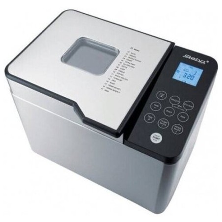 Steba Brødmaskine 600W Rustfrit stål/sort