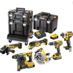 DEWALT 18V DCK685P3T Kombi-Sæt - Kraftfuld og Alsidig, Ideel til Professionelle! 