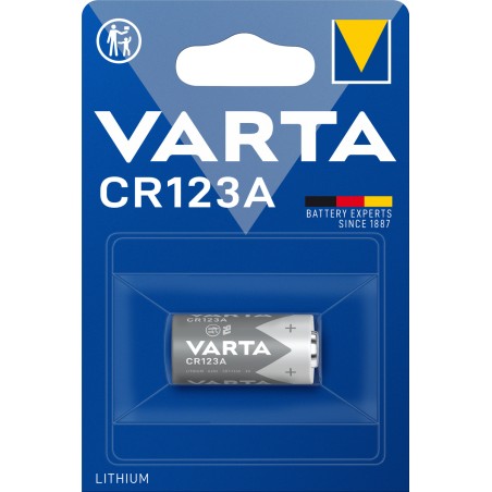 Varta Photo CR123A Standardbatterier 1430mAh