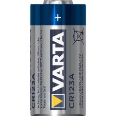Varta Photo CR123A Standardbatterier 1430mAh - Langtidsholdbare og Pålidelige!
