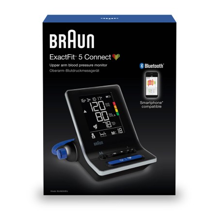 Braun ExactFit 5 Connect BUA6350EU Blodtryksmåler Sort