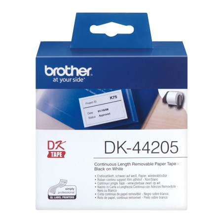 Brother DK44205 Etiketter (6,2 cm x 30,5 m) 1rulle(r)