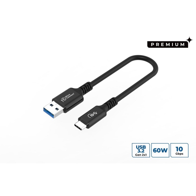MicroConnect Premium USB-C to USB-A cable