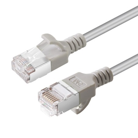 MicroConnect CAT6A U-FTP Slim, LSZH, 0.15m