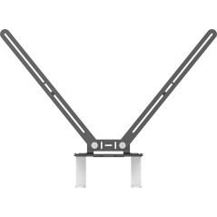 Logitech TV Mount til Video Bars - Optimal Kameromontering til Professionelle Præsentationer | Varenummer: 0097855166050