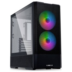 Lian Li Lancool 207 Tower ATX Sort - Elegant Design og Optimal Køling til Din Gaming Setup