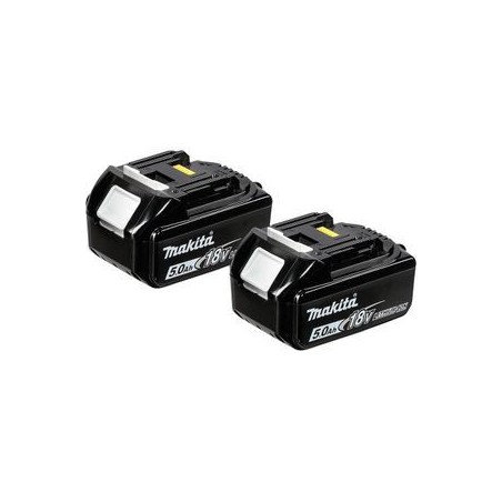 Makita BL1850B Batteri Litiumion 5Ah 2. stk