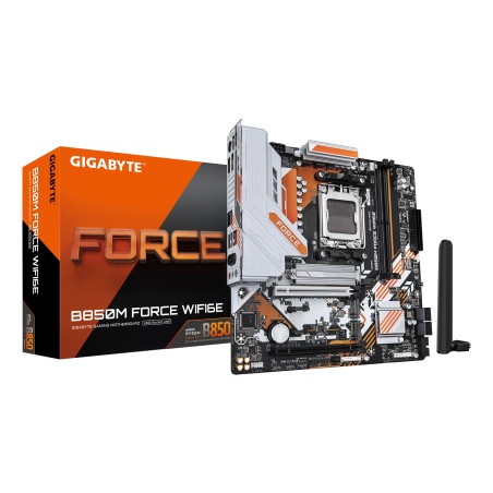 Gigabyte B850M FORCE WIFI6E Micro ATX - Kraftfuld AM5 Bundkort med Fremragende Ydeevne | Varenummer: 4719331874308