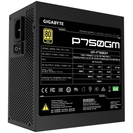 Gigabyte P750Gm Power Supply Unit 750