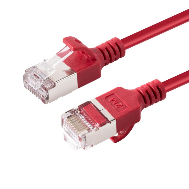 MicroConnect CAT6A U-FTP Slim, LSZH, 0.15m