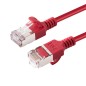MicroConnect CAT6A U-FTP Slim, LSZH, 0.15m