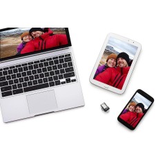 SanDisk Ultra Dual 128GB USB 3.0 / micro USB USB stick Sort Sølv