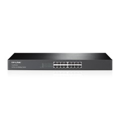 TP-Link TL-SF1016 Switch 16-porte 10100 - Hurtig, Stabil og Effektiv Netværksløsning til Dit Hjem eller Kontor!