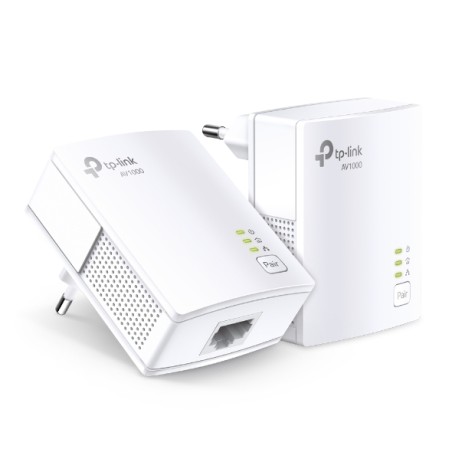 TP-Link TL-PA7019 KIT V1 Powerline Adapter - 1Gbps Starter Kit til Hurtig Kabling - Effektiv Internetløsning