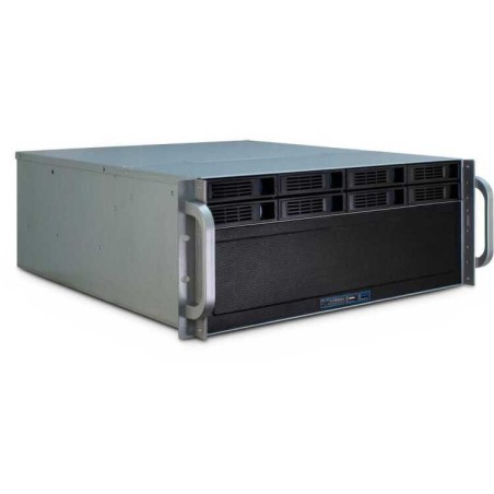 Inter-Tech IPC 4U-4408 Rackversion - Forlænget ATX SSI EEB Kvalitetsdesign i Sort | Varenr. 4260133128620