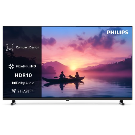 Philips 40PFS6000 40" 1080p TV - Elegant Sort Design, Imponerende Billede og Fantastisk Underholdning!