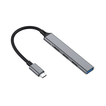 Equip 4-Port Usb 3.0/2.0 Hub, Usb-C