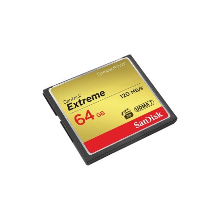 SanDisk Extreme CompactFlash-kort 64GB 120MB/s