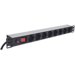 Intellinet 19" 1U Rackmount 8-Output