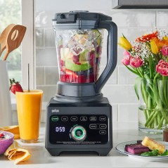 Braun TriForce JB9040BK Blender 1600W Sort - Kraftfuld, Effektiv & Elegant Design