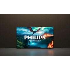 Philips 55MLED820 - 55" 4K UHD TV i Sort | Fantastisk Billedkvalitet & Slankt Design