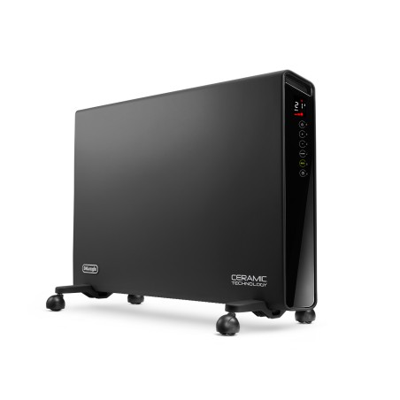 DeLonghi Slim Style HX65L22 Varmeapparat - Elegant Sort Varme med Effektiv Komfort 