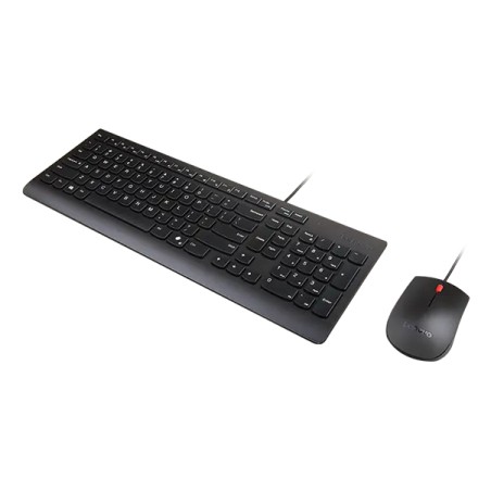 Lenovo Essential Wired Combo Sæt med mus og tastatur Kablet Dansk
