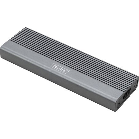 DIGITUS Ekstern Lagringspakning USB-C 3.1 Gen 2 - M2 NVMe Card SATA 6Gb/s | Hurtig og Pålidelig Lagring til Dit Behov!