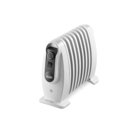 DeLonghi TRNS 0808M Olie Radiator - Mobil Hvid | Effektiv Opvarmning & Elegant Design