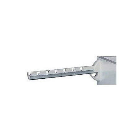 Leifheit 45110 Tørrestativ Vgmonteret - Elegante & Pladsbesparende Hvidt Design til Effektiv Tørring