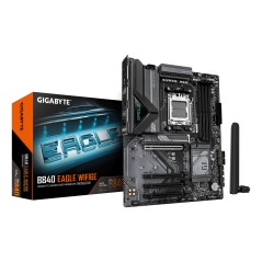 GIGABYTE B840 EAGLE WIFI6E - Kraftfuld AM5 ATX Bundkort med Utrolig Performances! Varenummer: 4719331876975