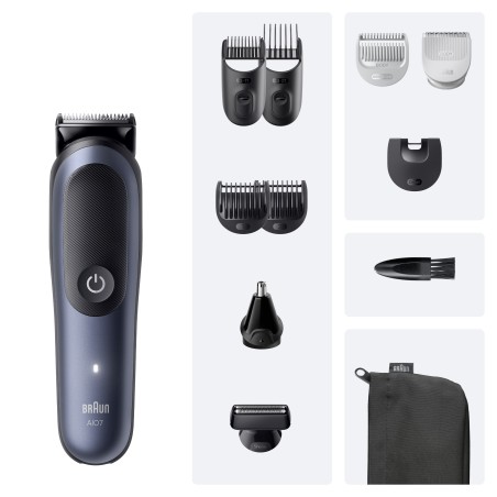 Braun All-in-One Series 7 AIO7540 Trimmer Sort Blå
